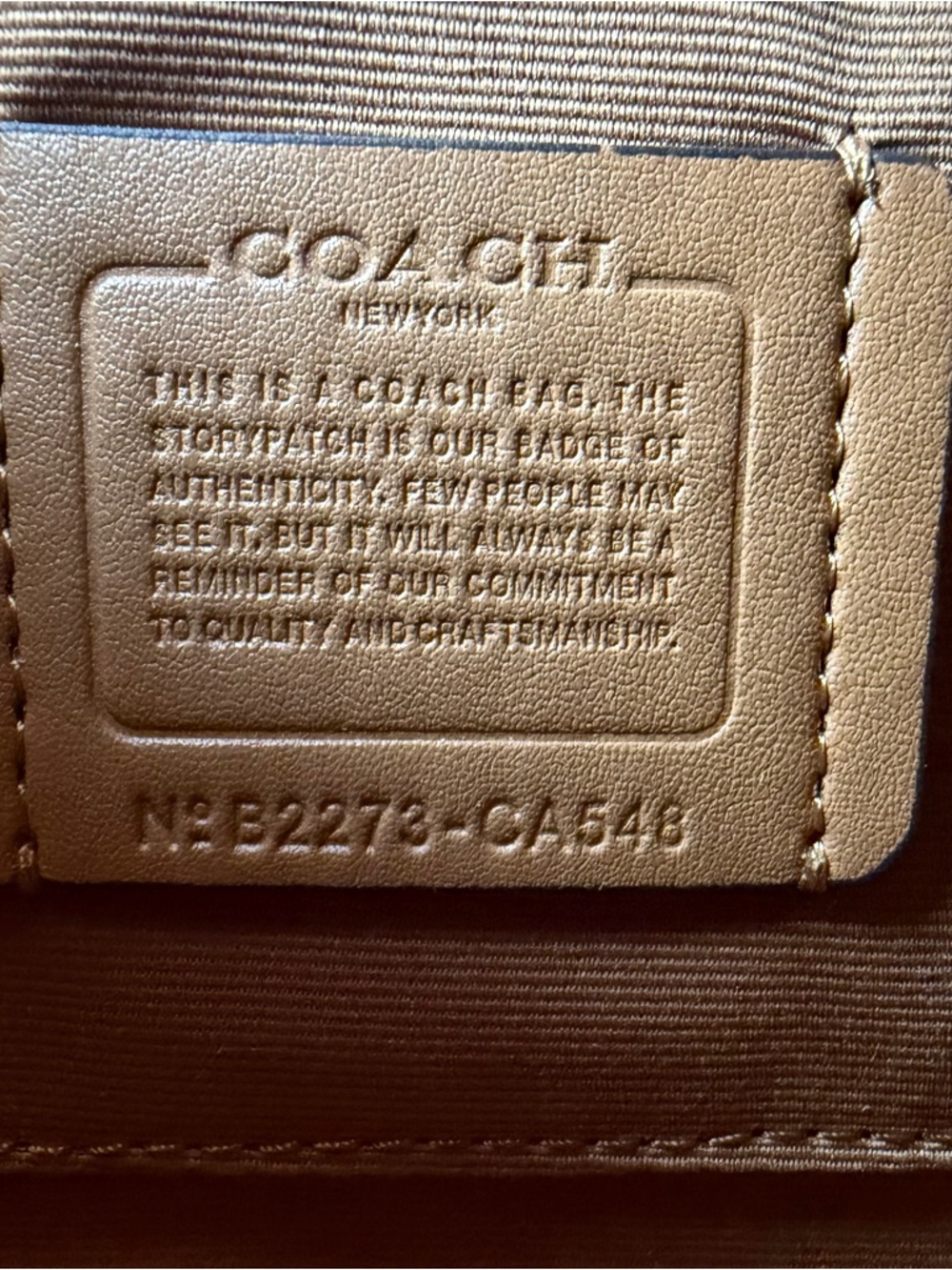 Coach White Signature  Shoulder Bag - Picture 8 of 8